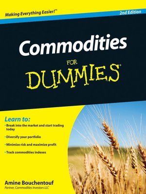 cover image of Commodities For Dummies